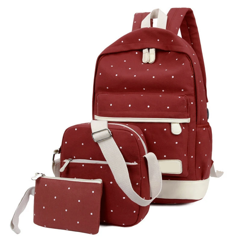 Hot Selling Gym Bags 3pcs Set Backpack With Purse Women Lady Girl Canvas For Outdoor Shopping School
Hot Selling Gym Bags 3pcs Set Backpack With Purse Women Lady Girl Canvas For Outdoor Shopping School