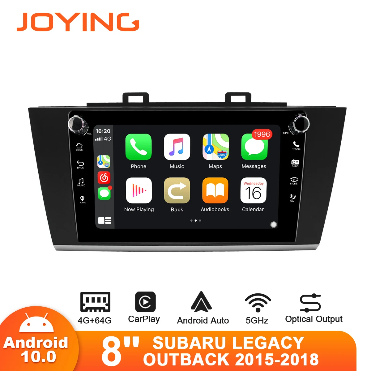 Head Unit 8" Car Radio Stereo Receiver Central Multimedia Video Player Android Auto CarPlay For Subaru Legacy Outback 2015-2018 
Head Unit 8" Car Radio Stereo Receiver Central Multimedia Video Player Android Auto CarPlay For Subaru Legacy Outback 2015-2018