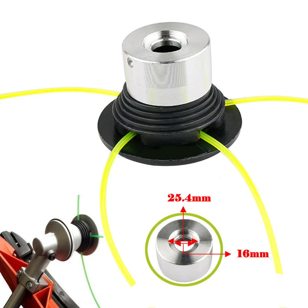 16mm Thread Head Universal Strimmer Head Lawn Garden Outdoor Replacement Garden Tool Mower Accessory
16mm Thread Head Universal Strimmer Head Lawn Garden Outdoor Replacement Garden Tool Mower Accessory