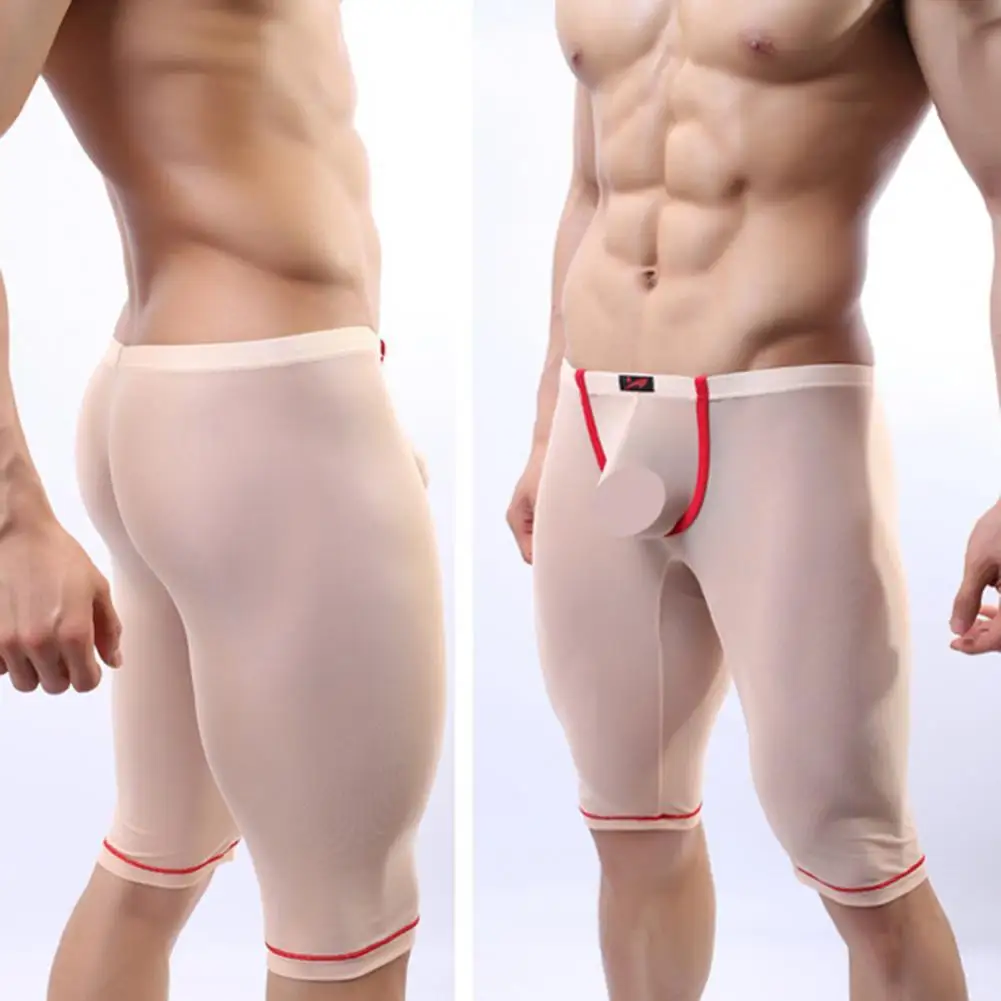 Mens See Through Mesh Shorts Knee-length Skinny Sexy Sleepwear Transparent Pajamas Pants Home Casual Bottoms Summer Short
Mens See Through Mesh Shorts Knee-length Skinny Sexy Sleepwear Transparent Pajamas Pants Home Casual Bottoms Summer Short