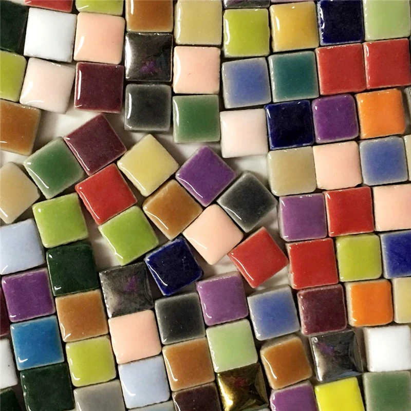 100g DIY Ceramic Mosaic Tiles Glass Mirror Handmade Ornaments Tiles Wall Crafts Colorful Crystal for Decorative Materials
100g DIY Ceramic Mosaic Tiles Glass Mirror Handmade Ornaments Tiles Wall Crafts Colorful Crystal for Decorative Materials