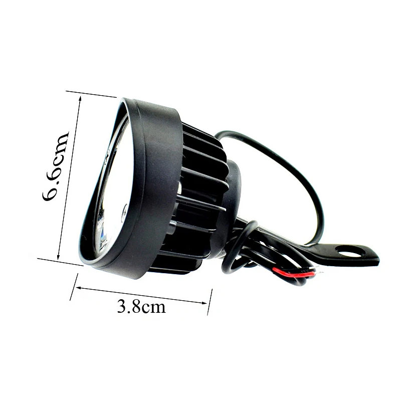 2pcs Set Motorcycle Headlight Fog Driving Lights Front Head Lamp 6 LED 12V-85V 
2pcs Set Motorcycle Headlight Fog Driving Lights Front Head Lamp 6 LED 12V-85V