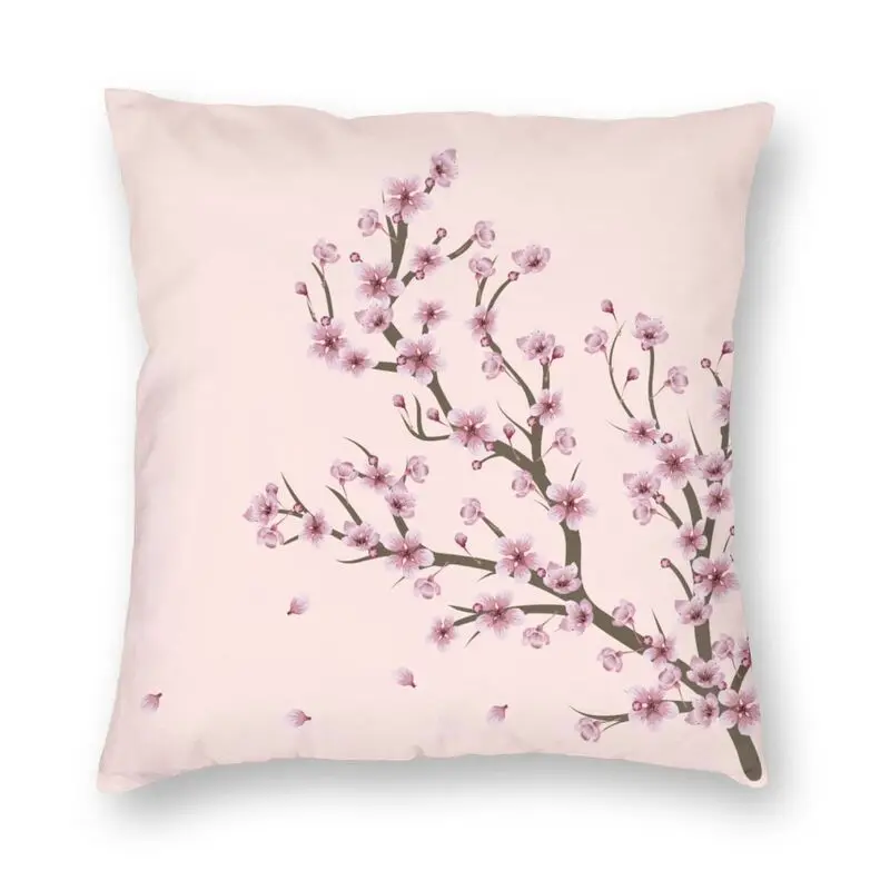 Blooming Sakura Branch Cushion Cover Cherry Blossom Japanese Flower Throw Pillow Case for Sofa Fashion Pillowcase Home Decor
Blooming Sakura Branch Cushion Cover Cherry Blossom Japanese Flower Throw Pillow Case for Sofa Fashion Pillowcase Home Decor