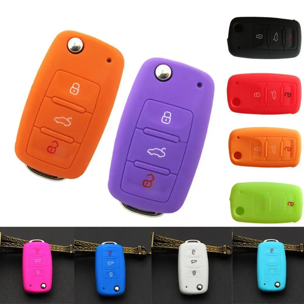 Silicone Car Key Protective Cover Case for Golf Bora Jetta Golf Skoda opel astra j For volkswagen Key Case for Car
Silicone Car Key Protective Cover Case for Golf Bora Jetta Golf Skoda opel astra j For volkswagen Key Case for Car