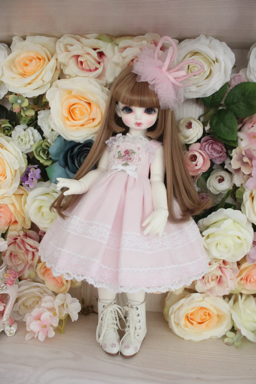 1/6 1/4 1/3 scale BJD clothes accessories Western-style Loose cute dress for BJD/SD Blyth YOSD MSD SD13 doll C0568
1/6 1/4 1/3 scale BJD clothes accessories Western-style Loose cute dress for BJD/SD Blyth YOSD MSD SD13 doll C0568