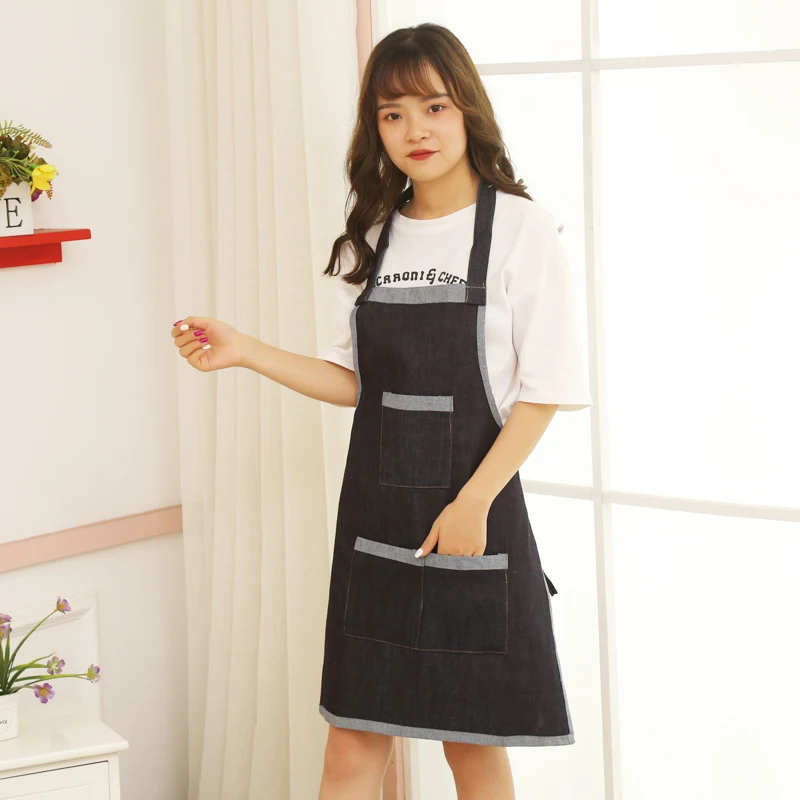 Simple denim canvas apron wear-resistant and durable warehouse supermarket men and women anti-fouling thickened pocket waist
Simple denim canvas apron wear-resistant and durable warehouse supermarket men and women anti-fouling thickened pocket waist