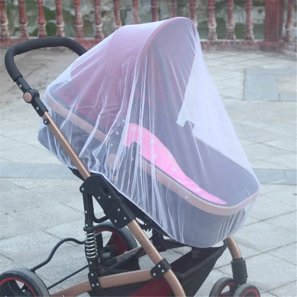 

6 Colors Mosquito Net Stroller Baby Carriage Mosquito Net Cart Net Child Stroller Net Kid Mosquito Stroller Baby Cradle Canopy