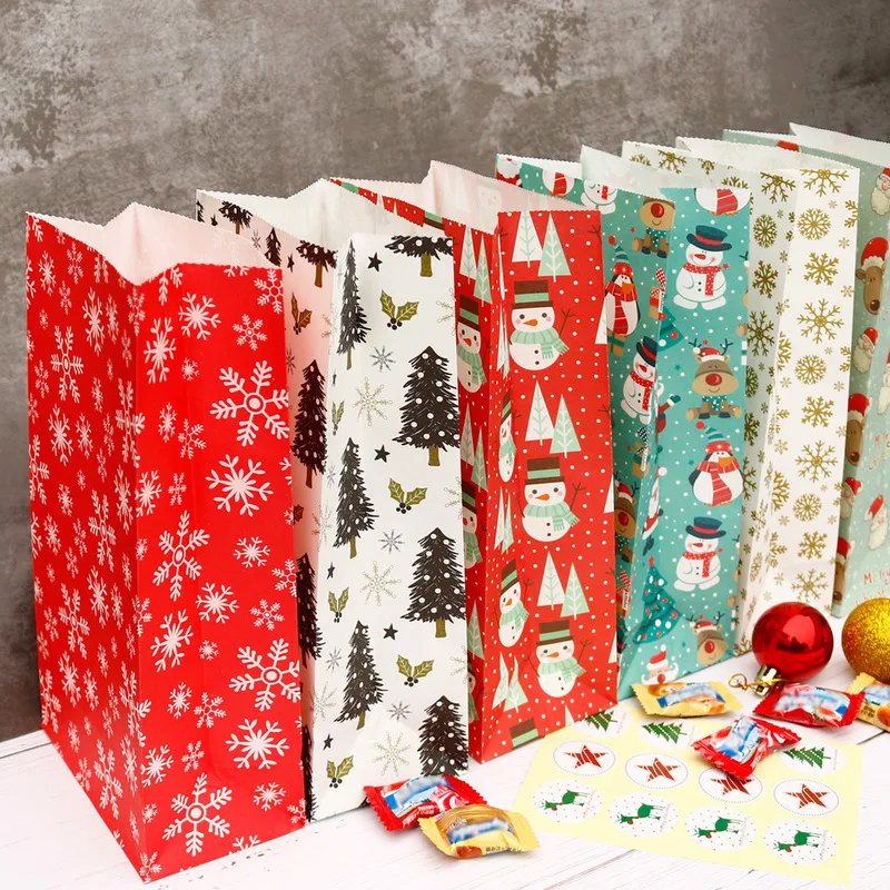 10pcs New Year 2022 Santa Sacks Christmas Paper Gift Bags Xmas Elk Tree Bags Christmas Candy Bags Navidad 2021 Noel Presents
10pcs New Year 2022 Santa Sacks Christmas Paper Gift Bags Xmas Elk Tree Bags Christmas Candy Bags Navidad 2021 Noel Presents