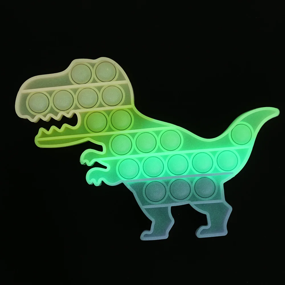 Dinosaur Push Bubble Luminous Toy Silicone Rainbow Dinosaur Push Bubble Sensory Toy Fidget Anti Stress Toys
Dinosaur Push Bubble Luminous Toy Silicone Rainbow Dinosaur Push Bubble Sensory Toy Fidget Anti Stress Toys