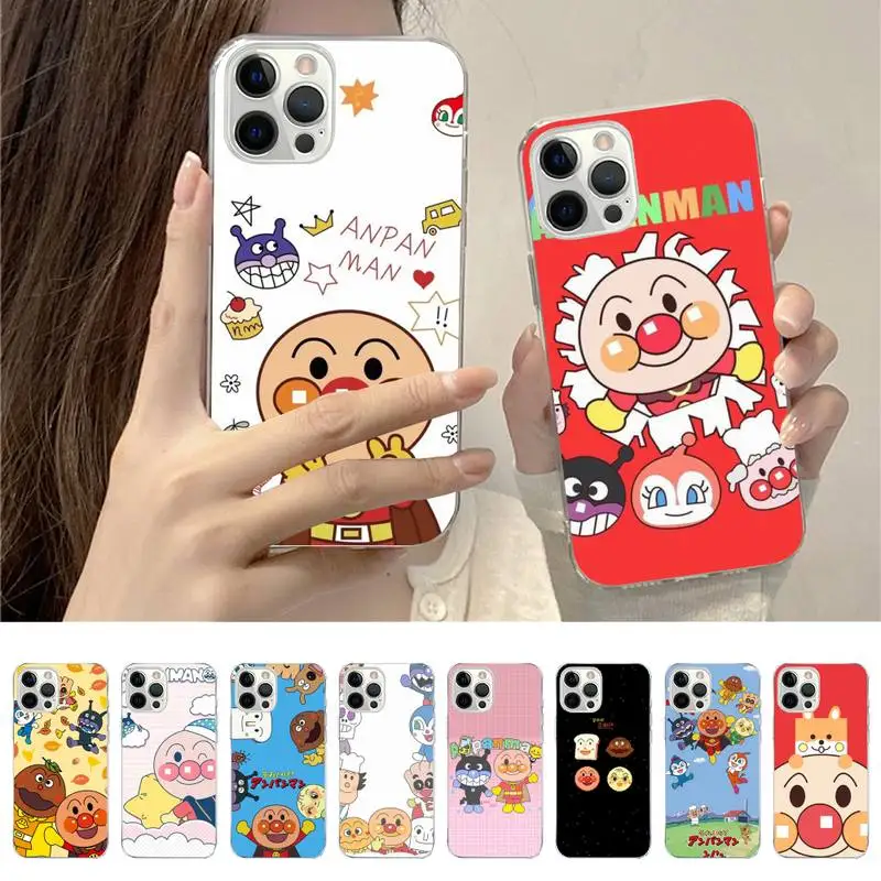 Fashion Anpanman Phone Case for iPhone 11 12 13 mini pro XS MAX 8 7 6 6S Plus X 5S SE 2020 XR
Fashion Anpanman Phone Case for iPhone 11 12 13 mini pro XS MAX 8 7 6 6S Plus X 5S SE 2020 XR