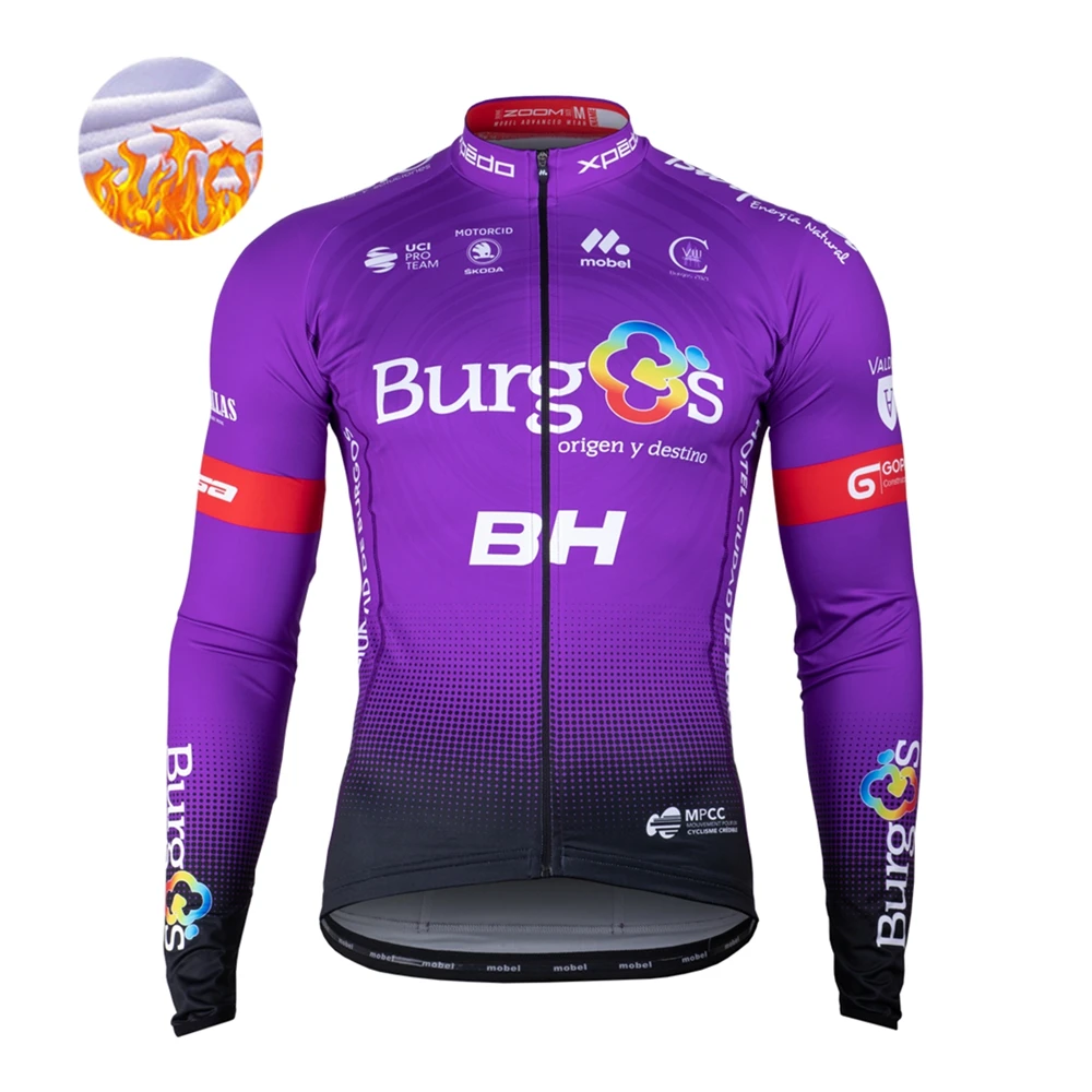 Burgos Bh Men Winter Cycling Jersey Motocross Jersey Thermal Fleece Team New Jacket Mtb Bike Sportswear Warm Cashmere Jersey
Burgos Bh Men Winter Cycling Jersey Motocross Jersey Thermal Fleece Team New Jacket Mtb Bike Sportswear Warm Cashmere Jersey