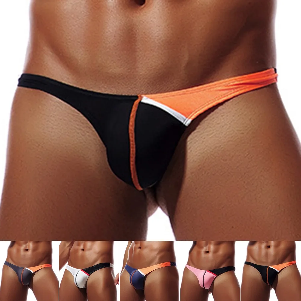 Sexy Man T-back Brief Seamless Bikini Thongs Men's Underwear Pouch Panties Micro G-string Jockstrap Buttocks Underpants Lingerie
Sexy Man T-back Brief Seamless Bikini Thongs Men's Underwear Pouch Panties Micro G-string Jockstrap Buttocks Underpants Lingerie
