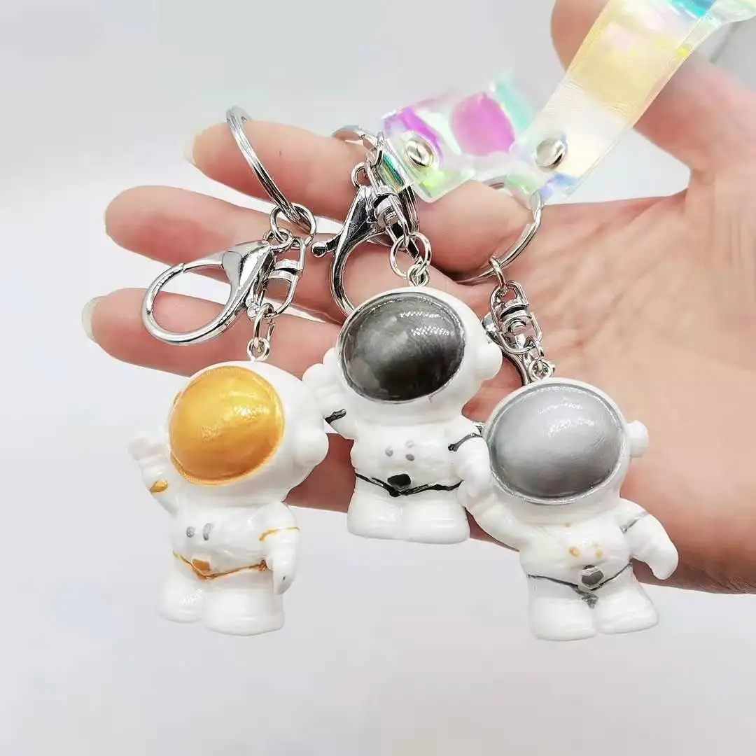 Car Keychain Simulation Spaceman Doll KeyChain Luxury Student Bag Cute Keychain Charm Stainless Steel Ring Key Chain Accessories
Car Keychain Simulation Spaceman Doll KeyChain Luxury Student Bag Cute Keychain Charm Stainless Steel Ring Key Chain Accessories