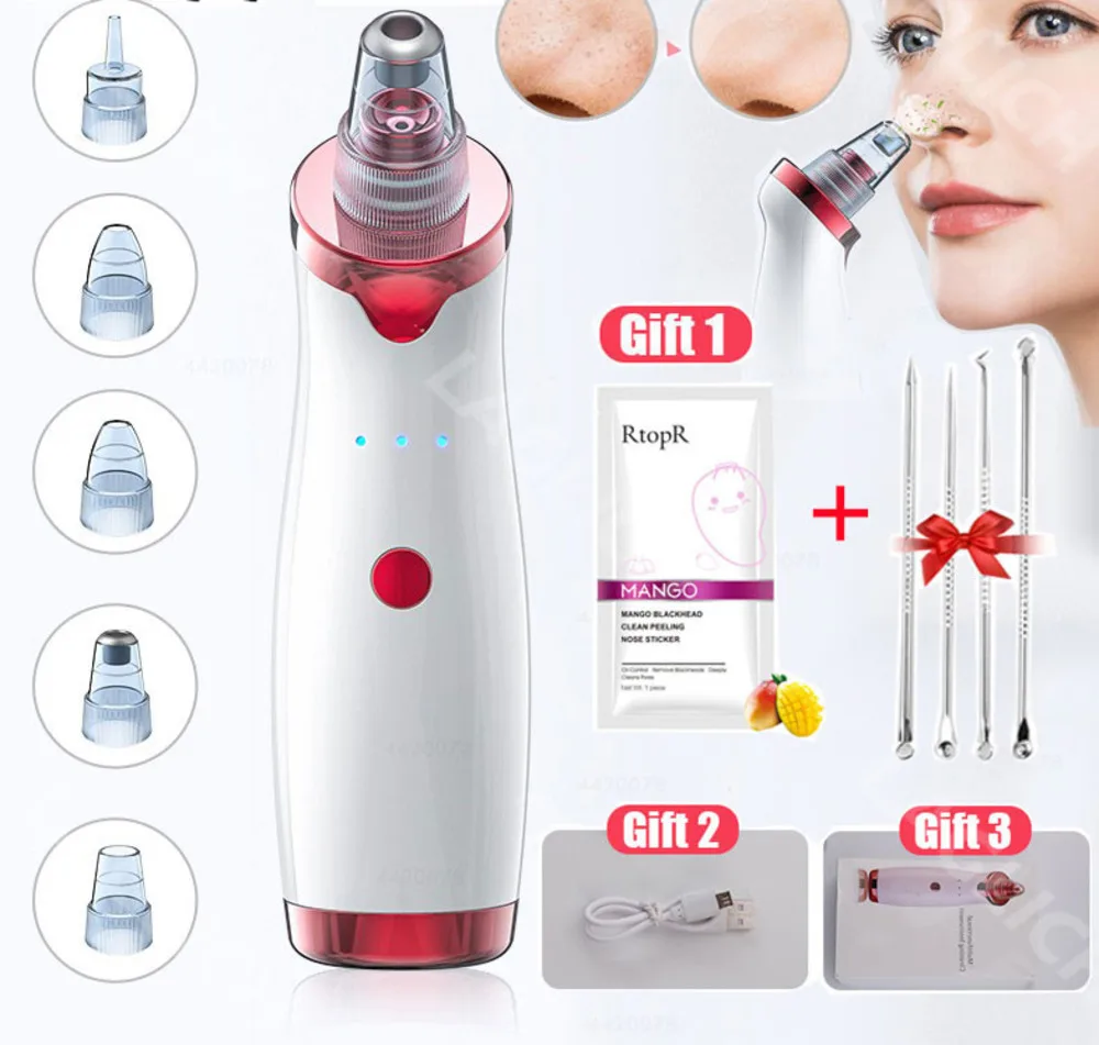 for Facial black spot vacuum cleaner, impurity removal tool, skin beautification, deep cleaning of nose and forehead
for Facial black spot vacuum cleaner, impurity removal tool, skin beautification, deep cleaning of nose and forehead