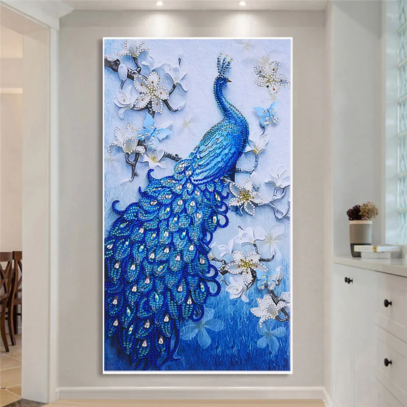 40x30cm 5 d diy Diamond Painting Cross Stitch Animal peacock partial Diamond Embroidery special action diamond painting full DA
40x30cm 5 d diy Diamond Painting Cross Stitch Animal peacock partial Diamond Embroidery special action diamond painting full DA