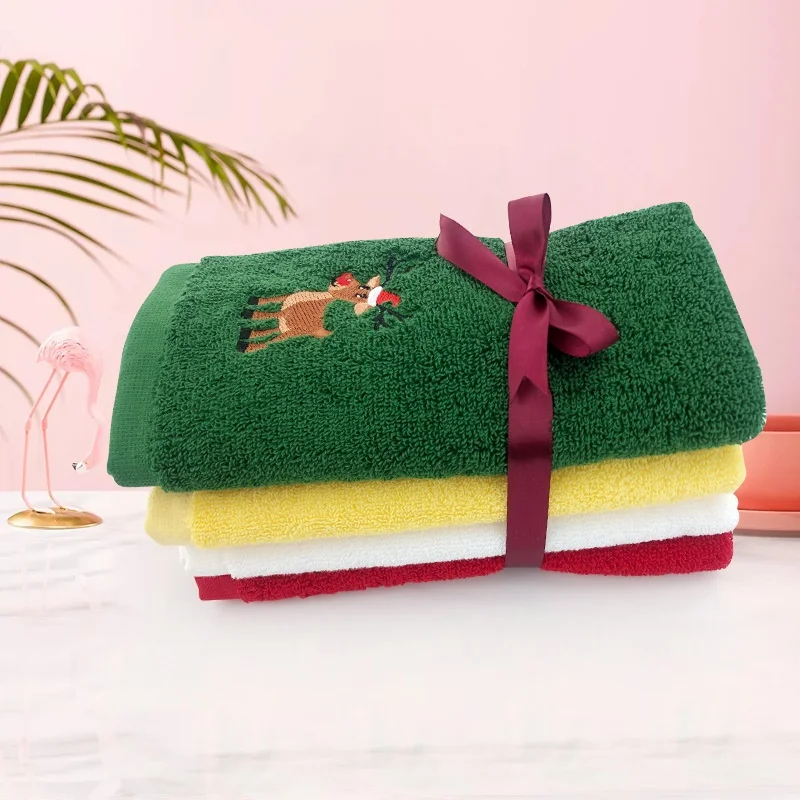4pcs/lot Christmas Hand Face Towel Cotton Santa Claus Elk Face Washing Cloth Kitchen Tea Towel Home Towels Bathroom Xmas Gift
4pcs/lot Christmas Hand Face Towel Cotton Santa Claus Elk Face Washing Cloth Kitchen Tea Towel Home Towels Bathroom Xmas Gift