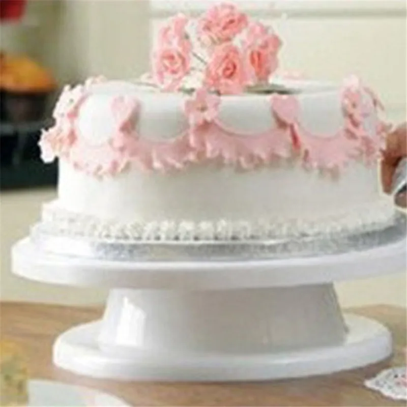 1 Pc Cake Base Rotating Cake Stand Sugarcraft Turntable Platform Cupcake Swivel Plate Revolving Baking Cake Decorating Tools
1 Pc Cake Base Rotating Cake Stand Sugarcraft Turntable Platform Cupcake Swivel Plate Revolving Baking Cake Decorating Tools