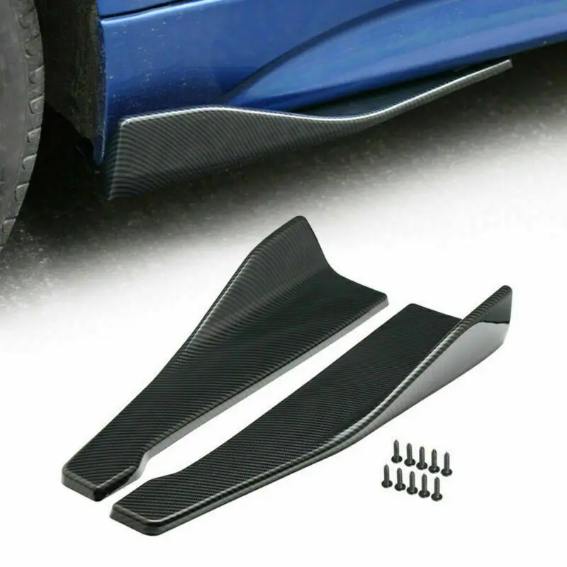 Artudatech 48cm Skirt Spoiler Rear Lip/Side Extension Rocker Splitters Winglet Wings Carbon Car Accessories
Artudatech 48cm Skirt Spoiler Rear Lip/Side Extension Rocker Splitters Winglet Wings Carbon Car Accessories