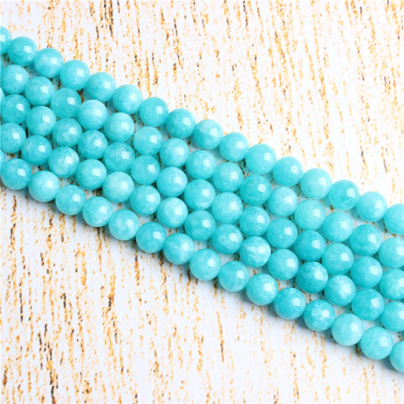 4 6 8 10 12 mm Blue Sky River Stone Beads Natural Stones Round Loose Beads For Jewelry Making Bracelet Necklace Diy
4 6 8 10 12 mm Blue Sky River Stone Beads Natural Stones Round Loose Beads For Jewelry Making Bracelet Necklace Diy