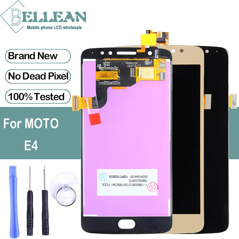 ЖК дисплей с сенсорной панелью и дигитайзером в сборе для Moto E4 XT1763 XT1766 экран MotoRola E
