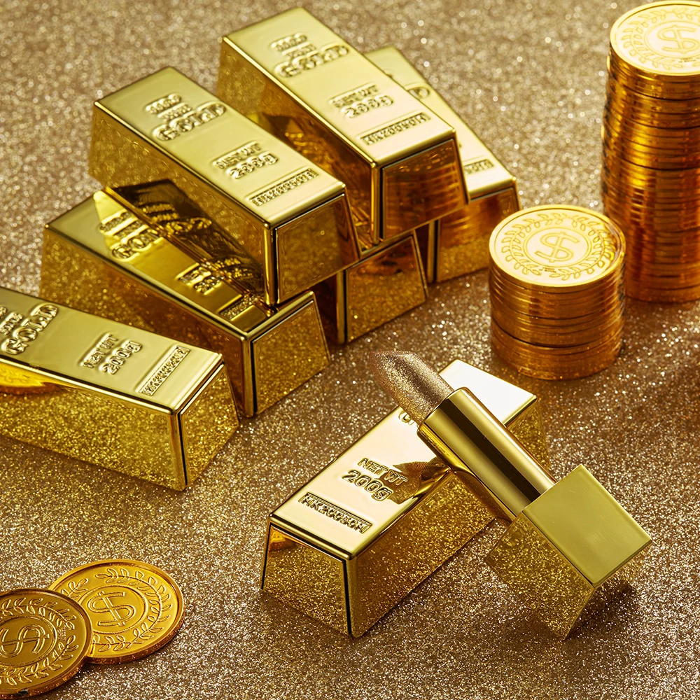 Glitter Lipstick Moisturizing Makeup Velvet Matte Gold Lipstick Waterproof Lipstains Sexy Shiny Red Cosmetics Pigment Nude Rouge
Glitter Lipstick Moisturizing Makeup Velvet Matte Gold Lipstick Waterproof Lipstains Sexy Shiny Red Cosmetics Pigment Nude Rouge