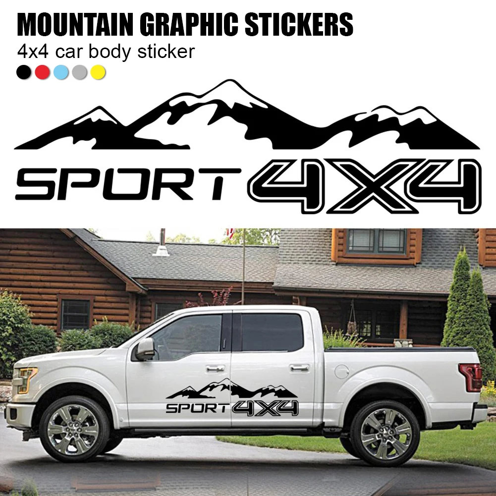 Car Decoration Body Stickers Decals Mountain Pattern Door Panel Bumper Graphics Sticker Car Styling Vinyl Decals Pickup Trucks
Car Decoration Body Stickers Decals Mountain Pattern Door Panel Bumper Graphics Sticker Car Styling Vinyl Decals Pickup Trucks