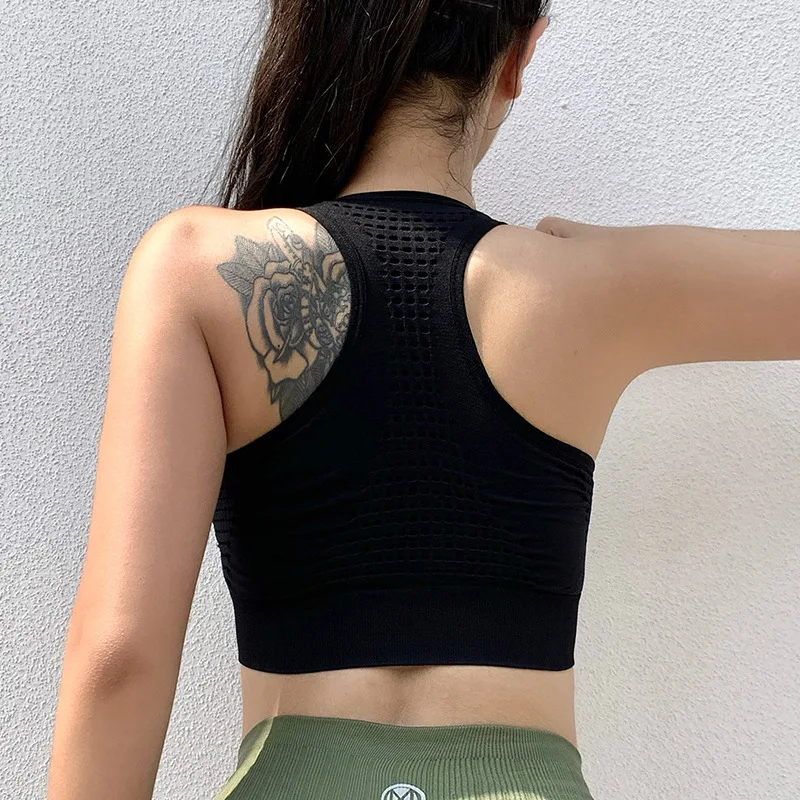 Women Energy Seamless Sport Bras Zipper Front Shockproof Girl Yoga Bra Padded Gym Vest Breathable Fitness Running Crop Tank Tops
Women Energy Seamless Sport Bras Zipper Front Shockproof Girl Yoga Bra Padded Gym Vest Breathable Fitness Running Crop Tank Tops