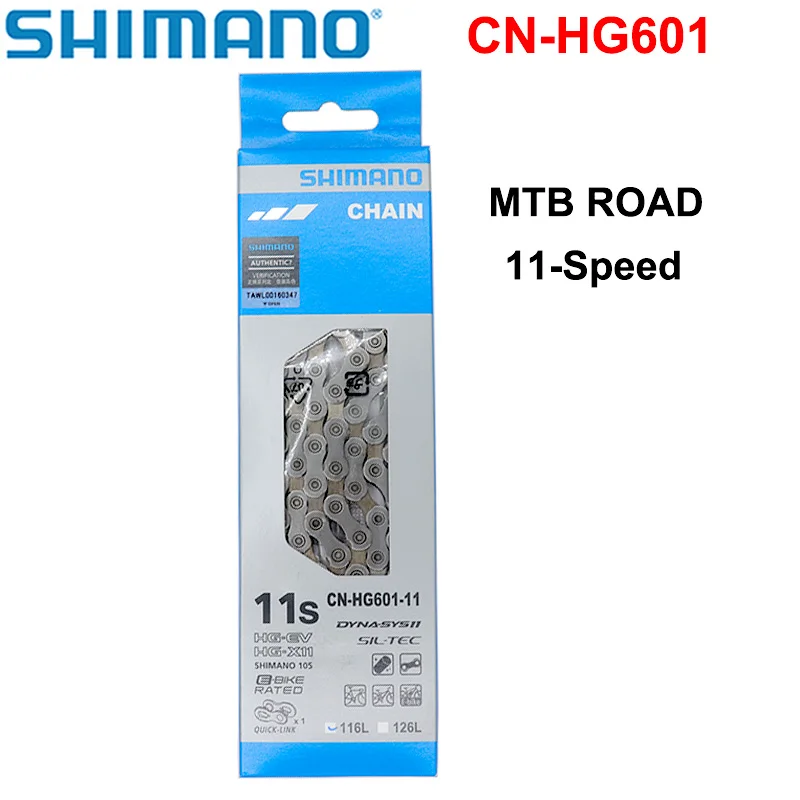 SHIMANO 105 DEORE SLX HG601 MTB Road Bike Chain 11 Speed Mountain Bike Bicycle Chain 112L 116L Link
SHIMANO 105 DEORE SLX HG601 MTB Road Bike Chain 11 Speed Mountain Bike Bicycle Chain 112L 116L Link