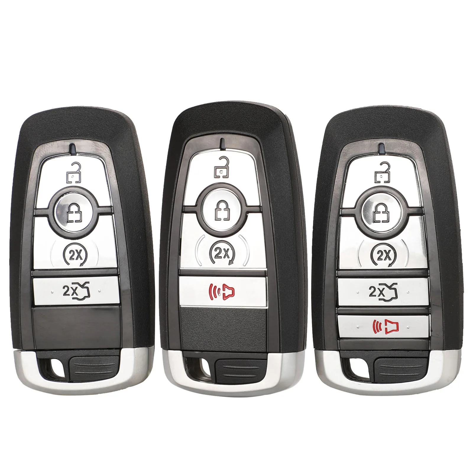 Jingyuqin Remote Car Key Fob Shell For Ford Focus Mondeo EDGE Taurus Mustang Equinox Ecosport Escort Everest 2015-2018 4/5 BTNS
Jingyuqin Remote Car Key Fob Shell For Ford Focus Mondeo EDGE Taurus Mustang Equinox Ecosport Escort Everest 2015-2018 4/5 BTNS