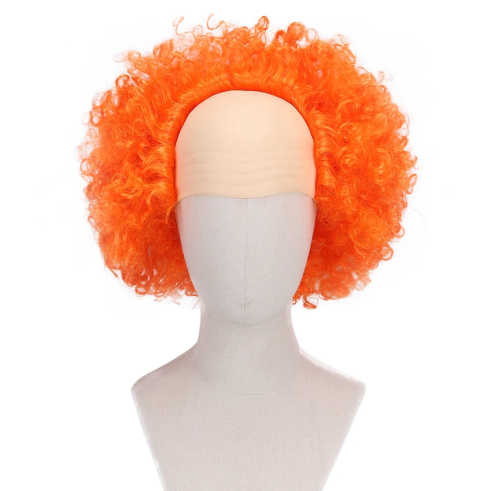 Free Beauty Synthetic Fluffy Clown Wig Circus Party Sinister Bald Curly Adult Halloween Costume Cosplay Funny Pennywise Wig
Free Beauty Synthetic Fluffy Clown Wig Circus Party Sinister Bald Curly Adult Halloween Costume Cosplay Funny Pennywise Wig