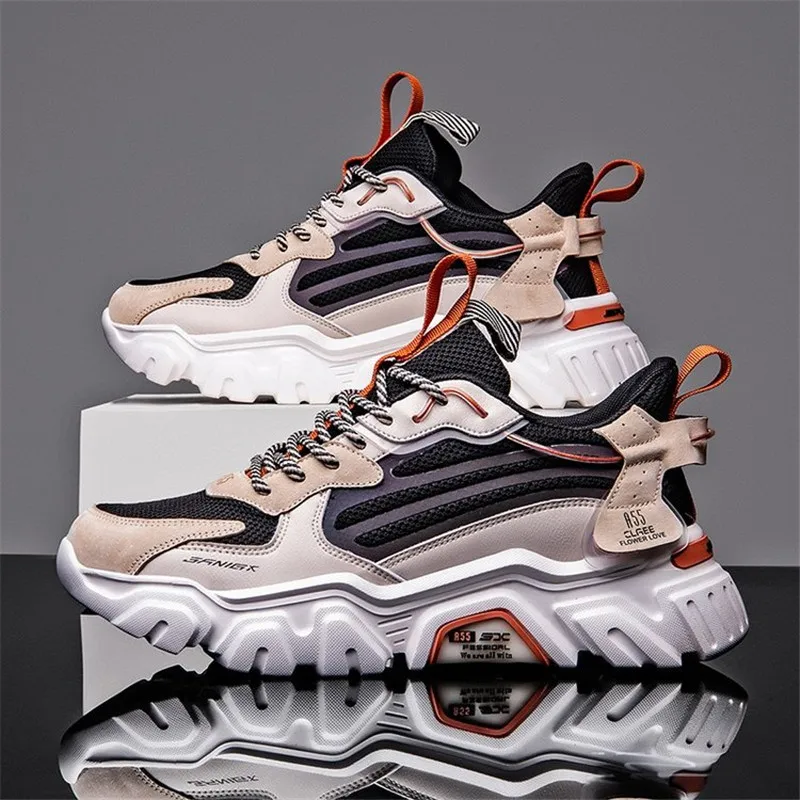 men's trendy running shoes Korean version of all-match sneakers 2020 winter trend low-top thick-soled increased old net shoes
men's trendy running shoes Korean version of all-match sneakers 2020 winter trend low-top thick-soled increased old net shoes