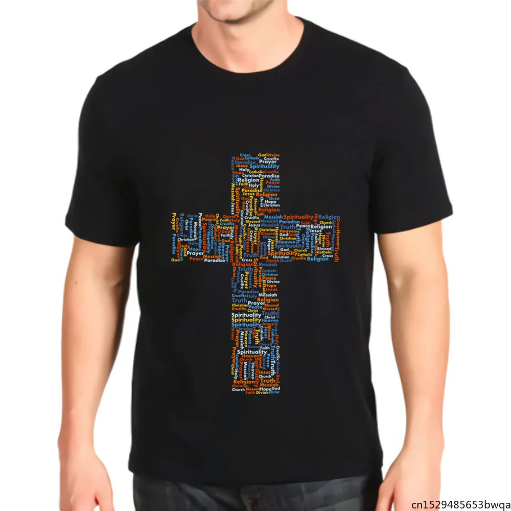 Graphic Retro Catholic Cross Print New Top Mens T-shirt Fashion Kawaii Anime Shirt
Graphic Retro Catholic Cross Print New Top Mens T-shirt Fashion Kawaii Anime Shirt