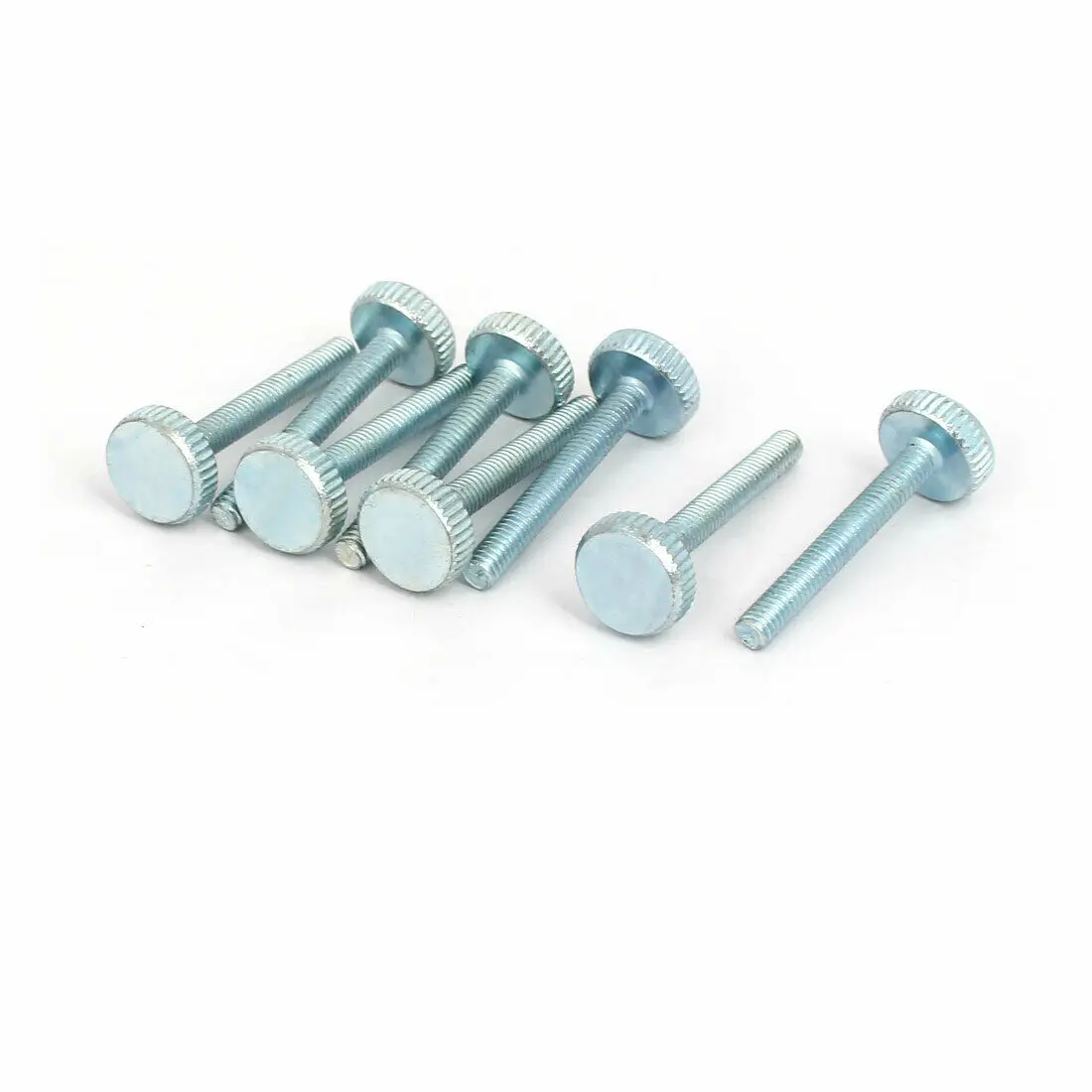 8 шт., плоские винты с накатанной головкой, с полной резьбой
8 шт., плоские винты с накатанной головкой, с полной резьбой