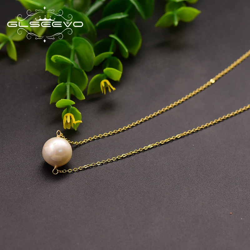 GLSEEVO Original Design Minimalism Necklace Fresh Water White Pearl Jewelry For Wedding Women Girls Gift Zilveren Ketting GN0097
GLSEEVO Original Design Minimalism Necklace Fresh Water White Pearl Jewelry For Wedding Women Girls Gift Zilveren Ketting GN0097