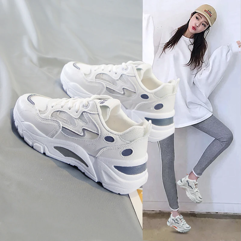 Old Shoes Women Vulcanized Shoes Women 2021 New Spring And Autumn Sports Shoes Women's Breathable Net Shoes Women's White Shoes
Old Shoes Women Vulcanized Shoes Women 2021 New Spring And Autumn Sports Shoes Women's Breathable Net Shoes Women's White Shoes