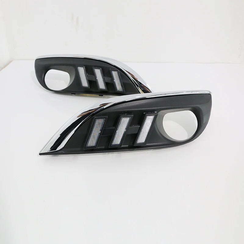 2Pcs Car styling for Peugeot 308 2012-2014 LED driving DRL with Daytime Running Light yellow turn signal Fog Head Lamp
2Pcs Car styling for Peugeot 308 2012-2014 LED driving DRL with Daytime Running Light yellow turn signal Fog Head Lamp