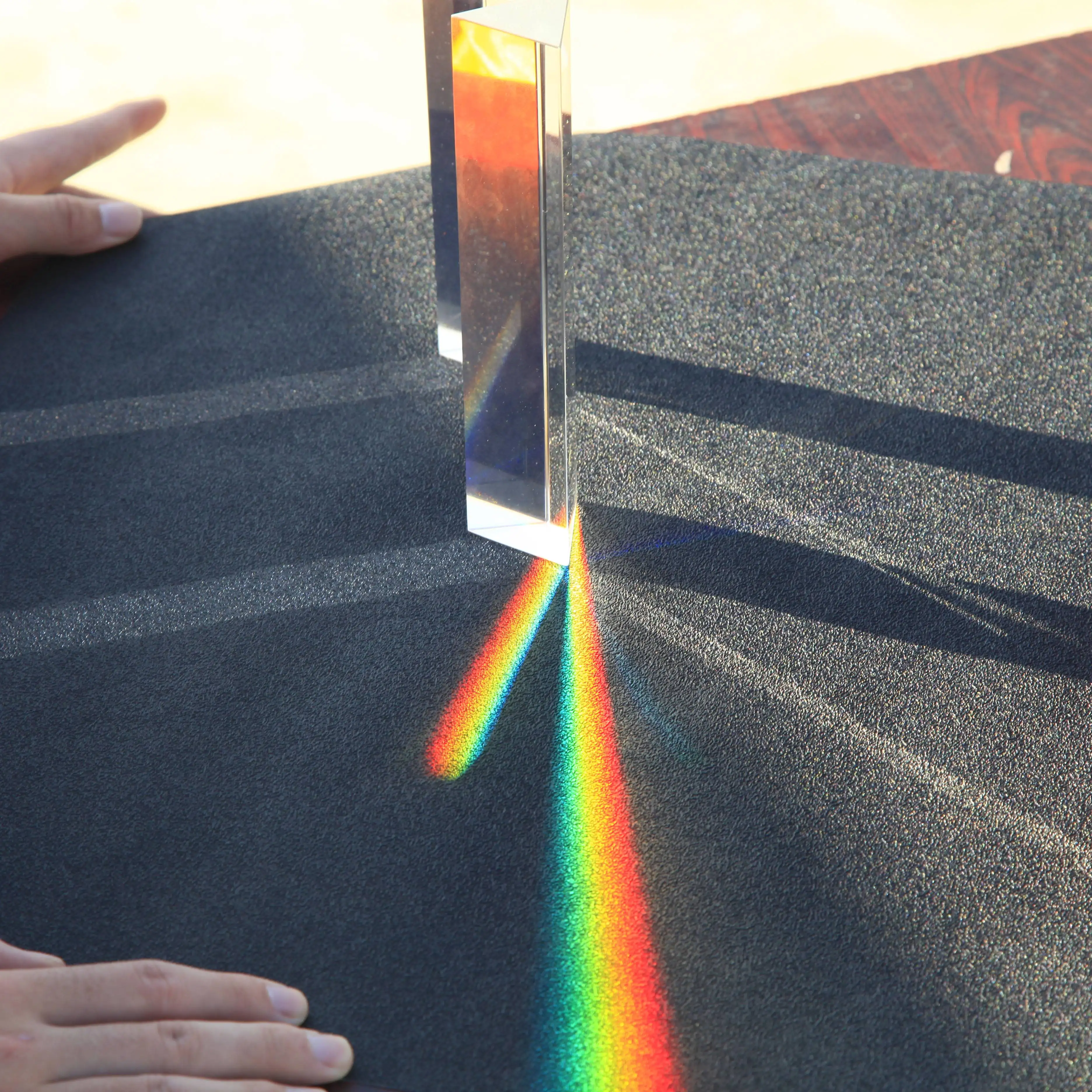 25x80mm Optical Glass Right AngleTriangular Prism for Teaching Light Spectrum Rainbow Prism Rainbow Prism Optical Glass Crystal
25x80mm Optical Glass Right AngleTriangular Prism for Teaching Light Spectrum Rainbow Prism Rainbow Prism Optical Glass Crystal