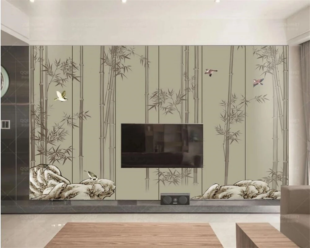 Custom wallpaper mural Hand painted bamboo landscape 3d living room bedroom background wall wall papers home decor papel tapiz
Custom wallpaper mural Hand painted bamboo landscape 3d living room bedroom background wall wall papers home decor papel tapiz