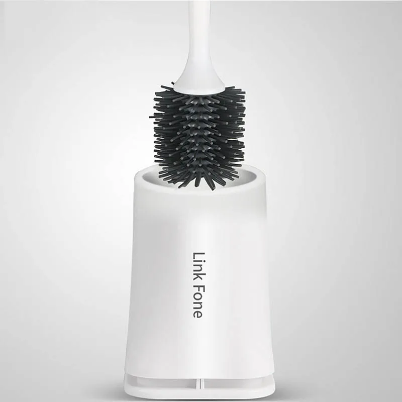 Toilet Brushes TPR Silicone Soft Bristles Bathroom Cleaning Set Floor Standing Bowl Brush with Holder Handle WC Accessories
Toilet Brushes TPR Silicone Soft Bristles Bathroom Cleaning Set Floor Standing Bowl Brush with Holder Handle WC Accessories