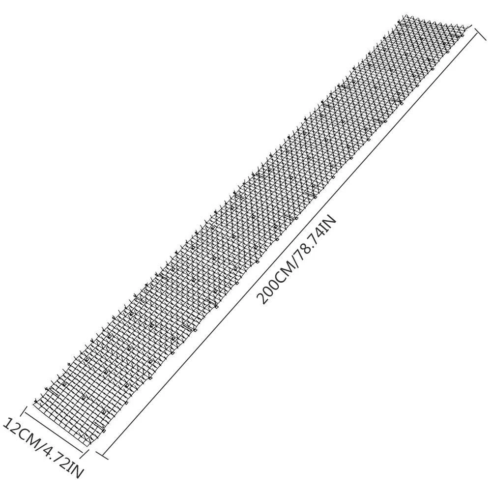200x180x12CM Garden Prickle Strip Dig Stop Cat Repellent Deterrent Mat Spike Portable Anti-Cat Dog Outdoor Garden Supplies
200x180x12CM Garden Prickle Strip Dig Stop Cat Repellent Deterrent Mat Spike Portable Anti-Cat Dog Outdoor Garden Supplies