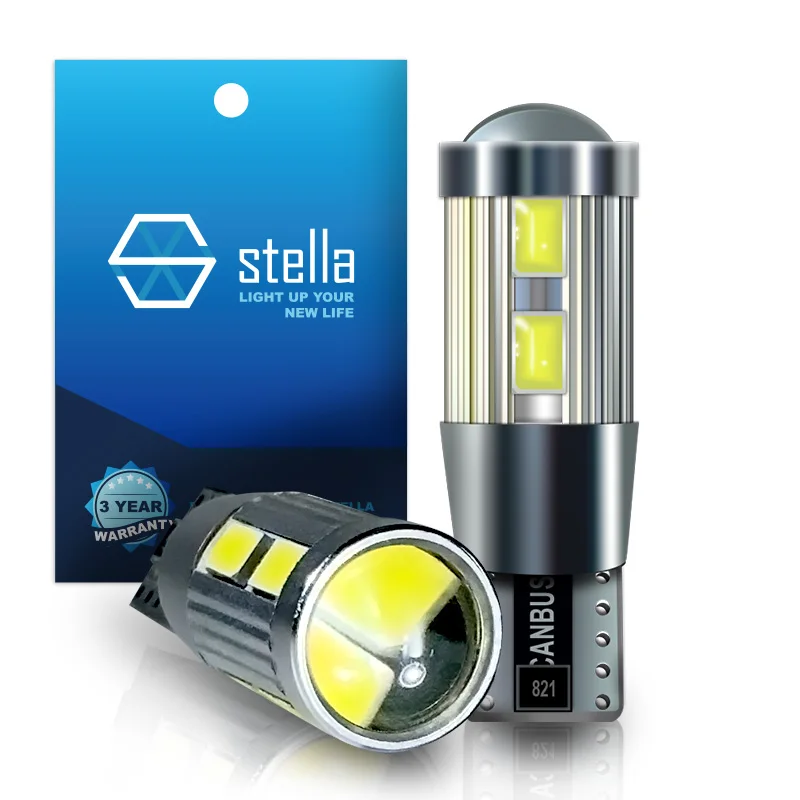 Супер яркий светодиодный светильник Stella T10, 2 шт., светодиодная лампа T10 W5W 194 для салона автомобиля, босветильник вой индикатор, светодиодный ...
Супер яркий светодиодный светильник Stella T10, 2 шт., светодиодная лампа T10 W5W 194 для салона автомобиля, босветильник вой индикатор, светодиодный ...