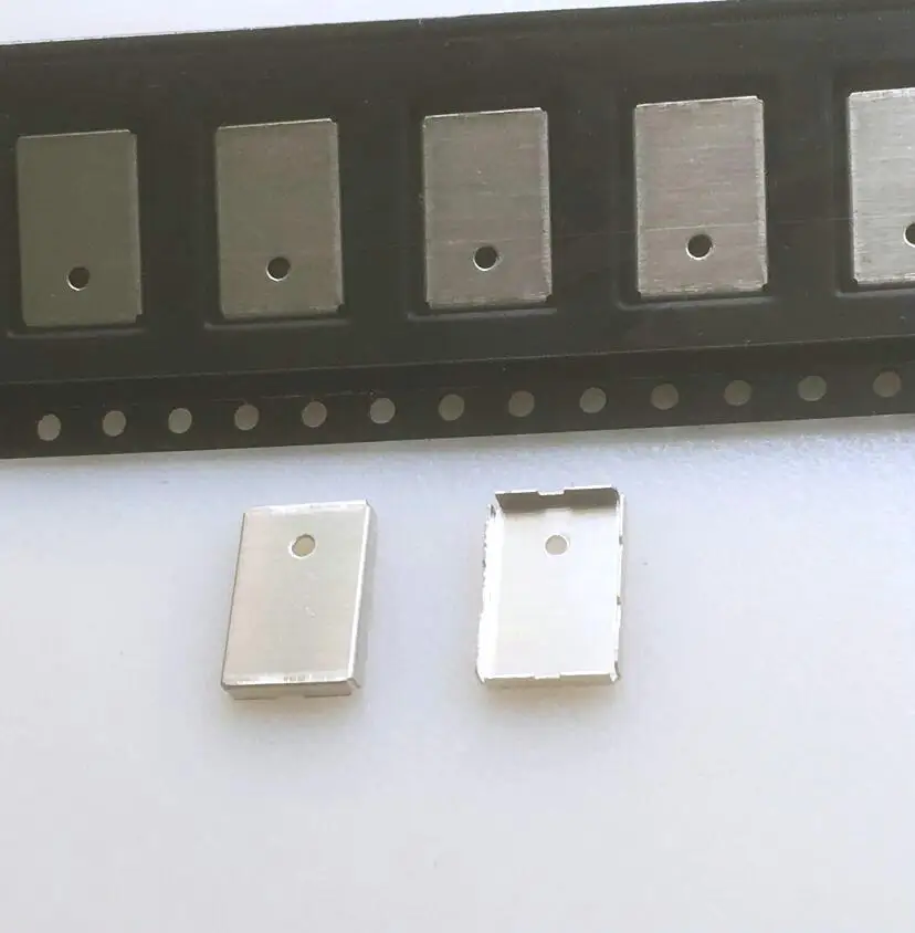 For CDMA shield shielding cover 11.3 * 7.5 * 1.45 mm height 1.45 mm material thickness 0.2 mm
For CDMA shield shielding cover 11.3 * 7.5 * 1.45 mm height 1.45 mm material thickness 0.2 mm