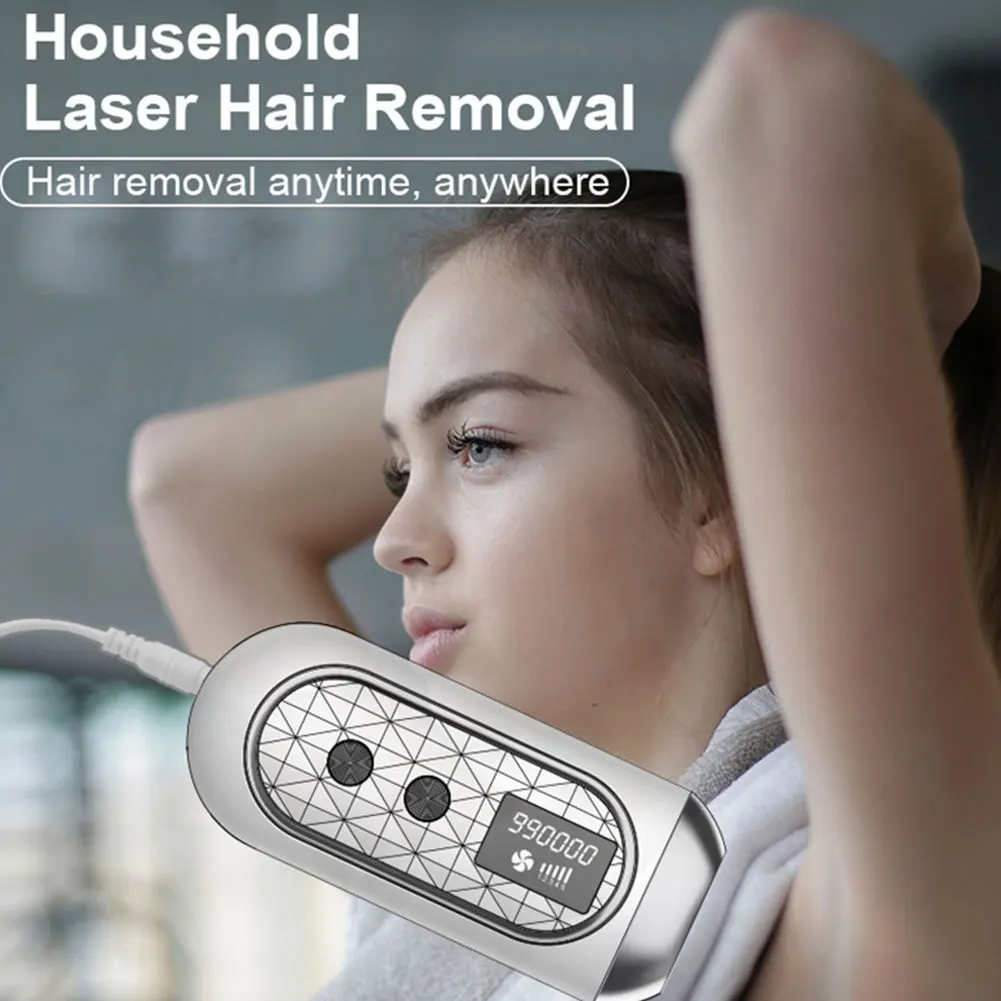 Home Depilatory Laser Mini Hair LED Epilator Permanent Hair Removal IPL System 900000 Shot Light Pulses Whole Body Hair Remover
Home Depilatory Laser Mini Hair LED Epilator Permanent Hair Removal IPL System 900000 Shot Light Pulses Whole Body Hair Remover