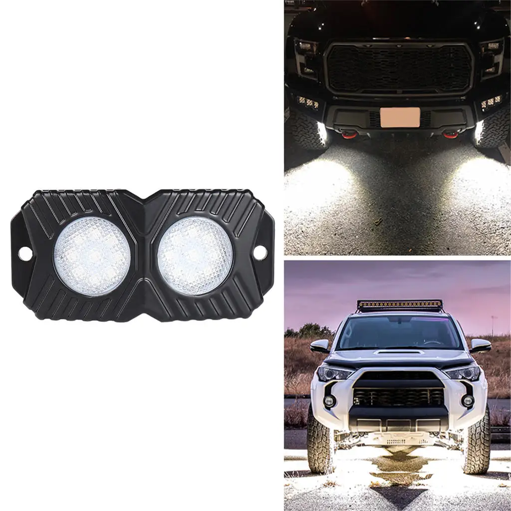 Car LED Rock Lights, White Light, Bluetooth Controller Waterproof Wheel Well Light Fit for Off Road Motorcycle Boat ATV UTV SUV
Car LED Rock Lights, White Light, Bluetooth Controller Waterproof Wheel Well Light Fit for Off Road Motorcycle Boat ATV UTV SUV