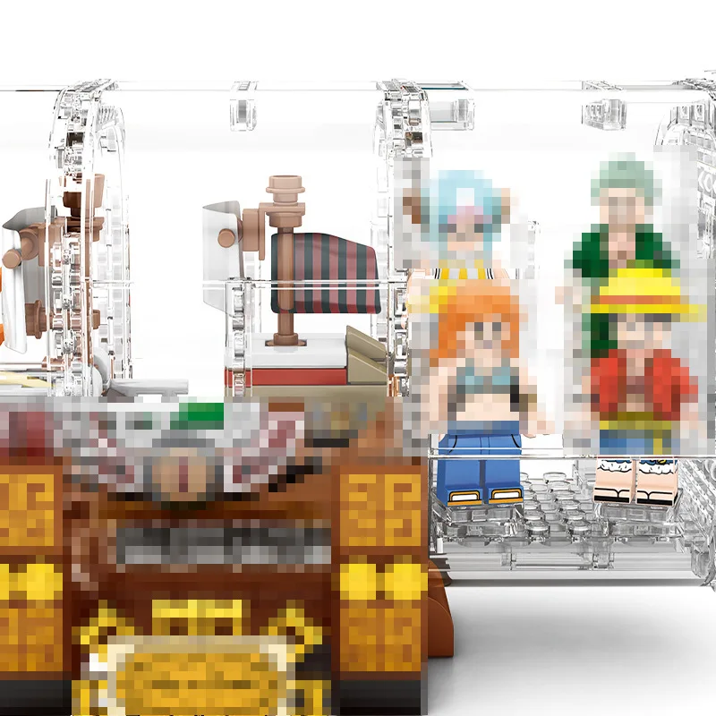 568pcs Pirate Ships One Pieces Boats Thousand Sunny Luffy Blocks Model Techinc Idea Figures Building Bricks Children Toys Gifts
568pcs Pirate Ships One Pieces Boats Thousand Sunny Luffy Blocks Model Techinc Idea Figures Building Bricks Children Toys Gifts