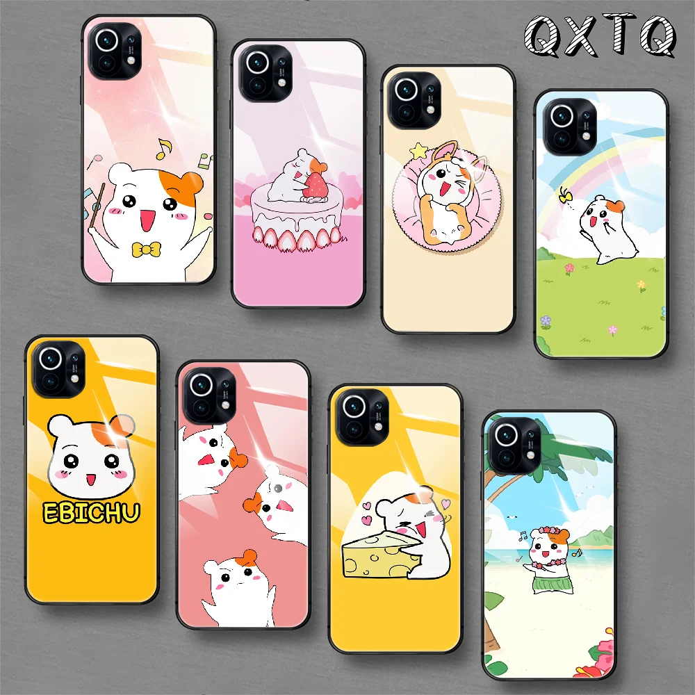 Ebichu Cartoon Hamster Tempered Glass Phone Case For Xiaomi Mi 8 9 10 11 T Max Pro Lite Poco F X 2 3 Nfc Ultra Cover Cell Soft
Ebichu Cartoon Hamster Tempered Glass Phone Case For Xiaomi Mi 8 9 10 11 T Max Pro Lite Poco F X 2 3 Nfc Ultra Cover Cell Soft