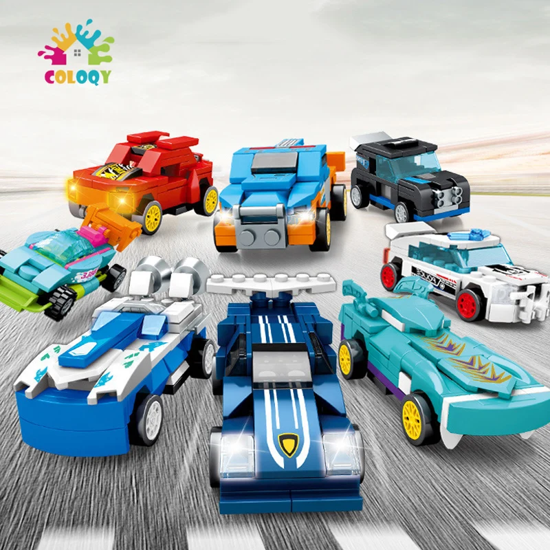 Kids Toys 8pcs/lot Technic Sport Racing Cars Building Blocks Pull Back Super Car Moc Model Bricks Toys For Children DIY Gifts
Kids Toys 8pcs/lot Technic Sport Racing Cars Building Blocks Pull Back Super Car Moc Model Bricks Toys For Children DIY Gifts