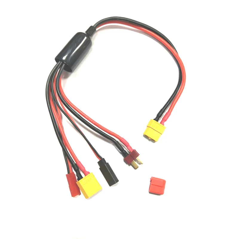 RC Lipo Battery Charger Adapter Connector Splitter Wire 4 in 1 Convert Cable to XT60 Plug Lead Cable for JST Deans Futaba XT60
RC Lipo Battery Charger Adapter Connector Splitter Wire 4 in 1 Convert Cable to XT60 Plug Lead Cable for JST Deans Futaba XT60