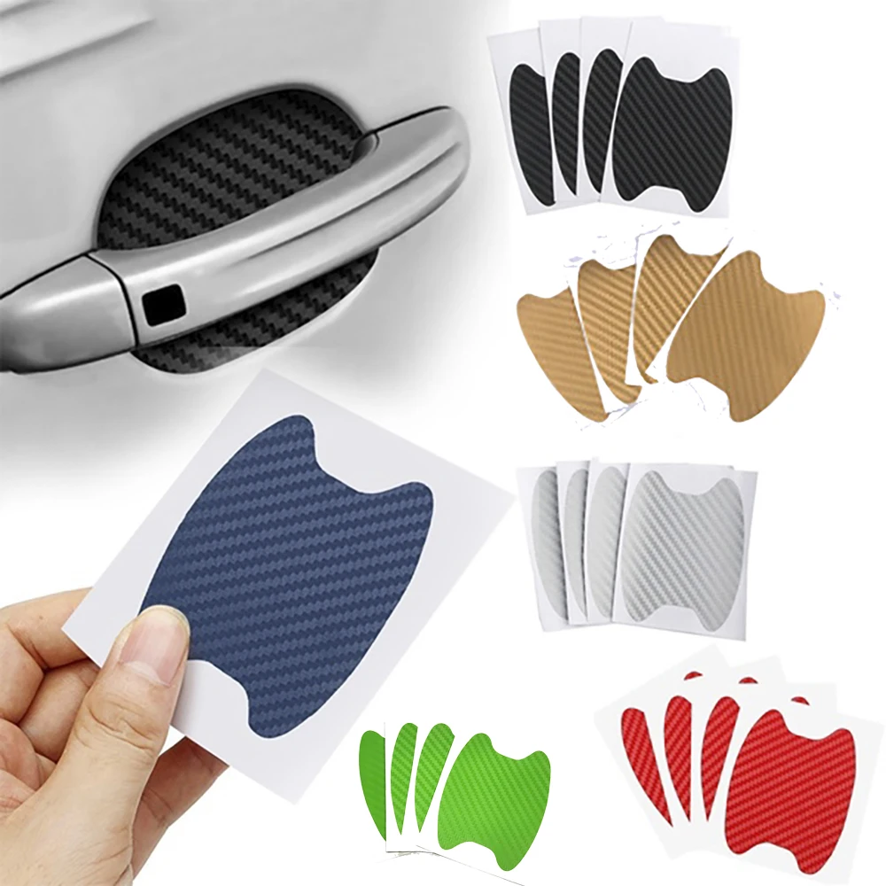 4pcs/Set Carbon Fiber Texture Car Door Handle Cup Scratch Protective Stickers Exterior Waterproof Auto Door Bowl Sticker
4pcs/Set Carbon Fiber Texture Car Door Handle Cup Scratch Protective Stickers Exterior Waterproof Auto Door Bowl Sticker