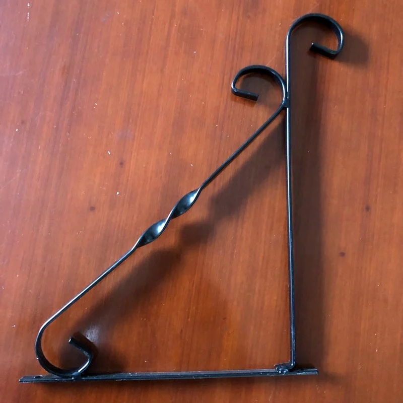 1PC Metal Plant Bracket Hanger Plants Wall Hanging Hook For Home Garden Planter Wall Bracket Balcony Decoration 35X27CM L
1PC Metal Plant Bracket Hanger Plants Wall Hanging Hook For Home Garden Planter Wall Bracket Balcony Decoration 35X27CM L